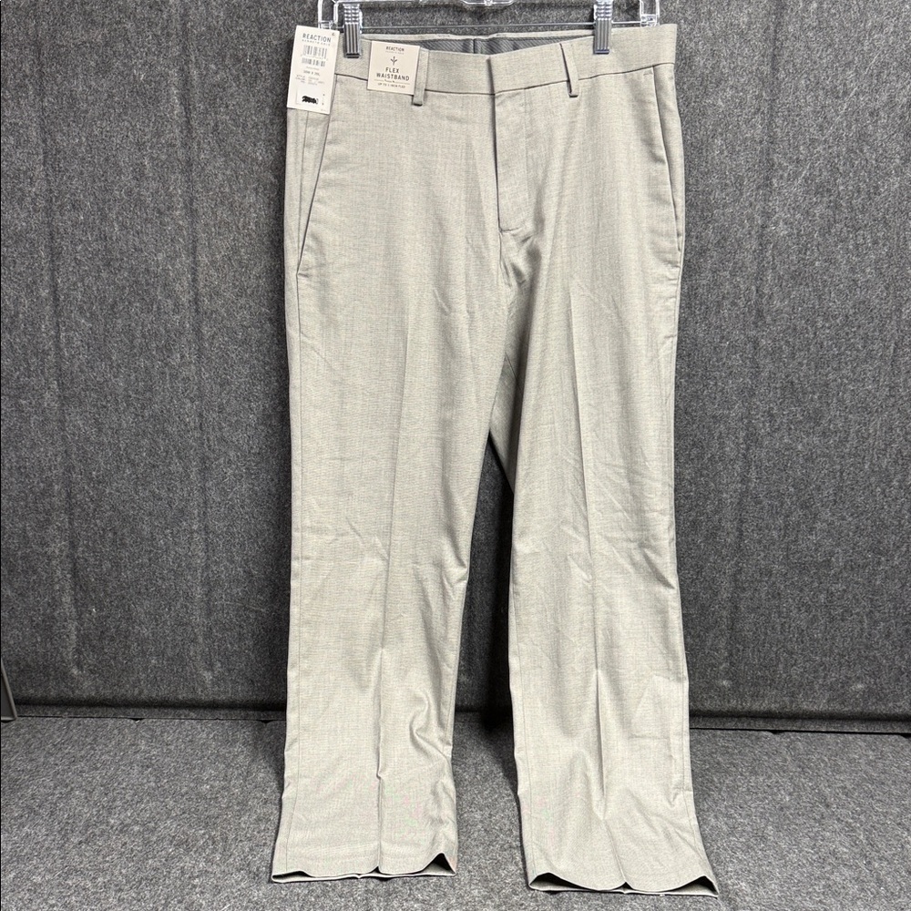 Kenneth Cole Reaction Light Gray Men's Dress Pants